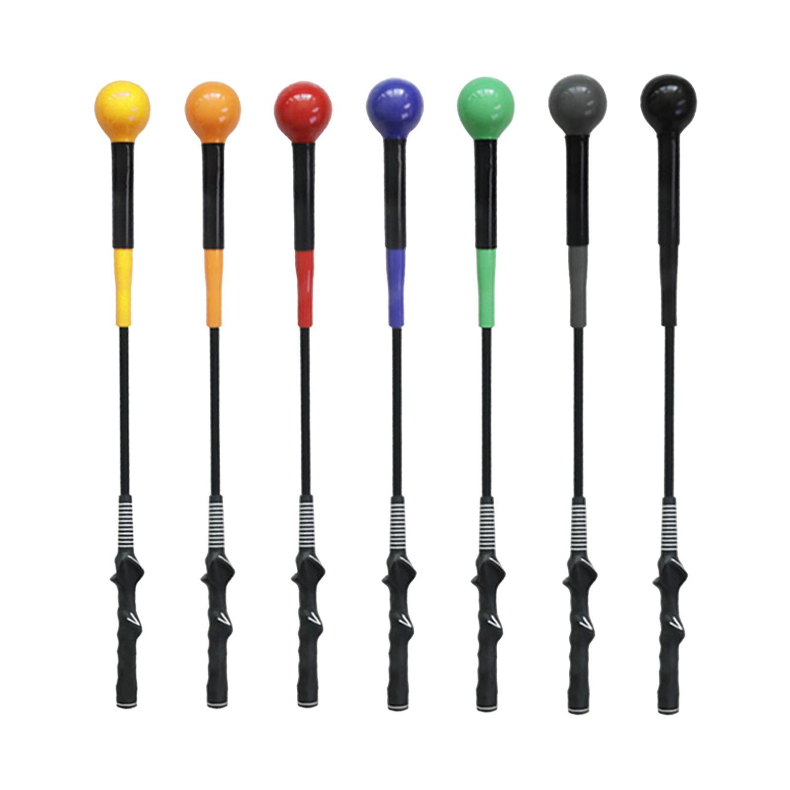 Golf Equipment And Gear - Golf-Schwungtrainer Flexibler Silikon-Golf-Schwungstab für Golf-Übungen Club-Trainingsausrüstung