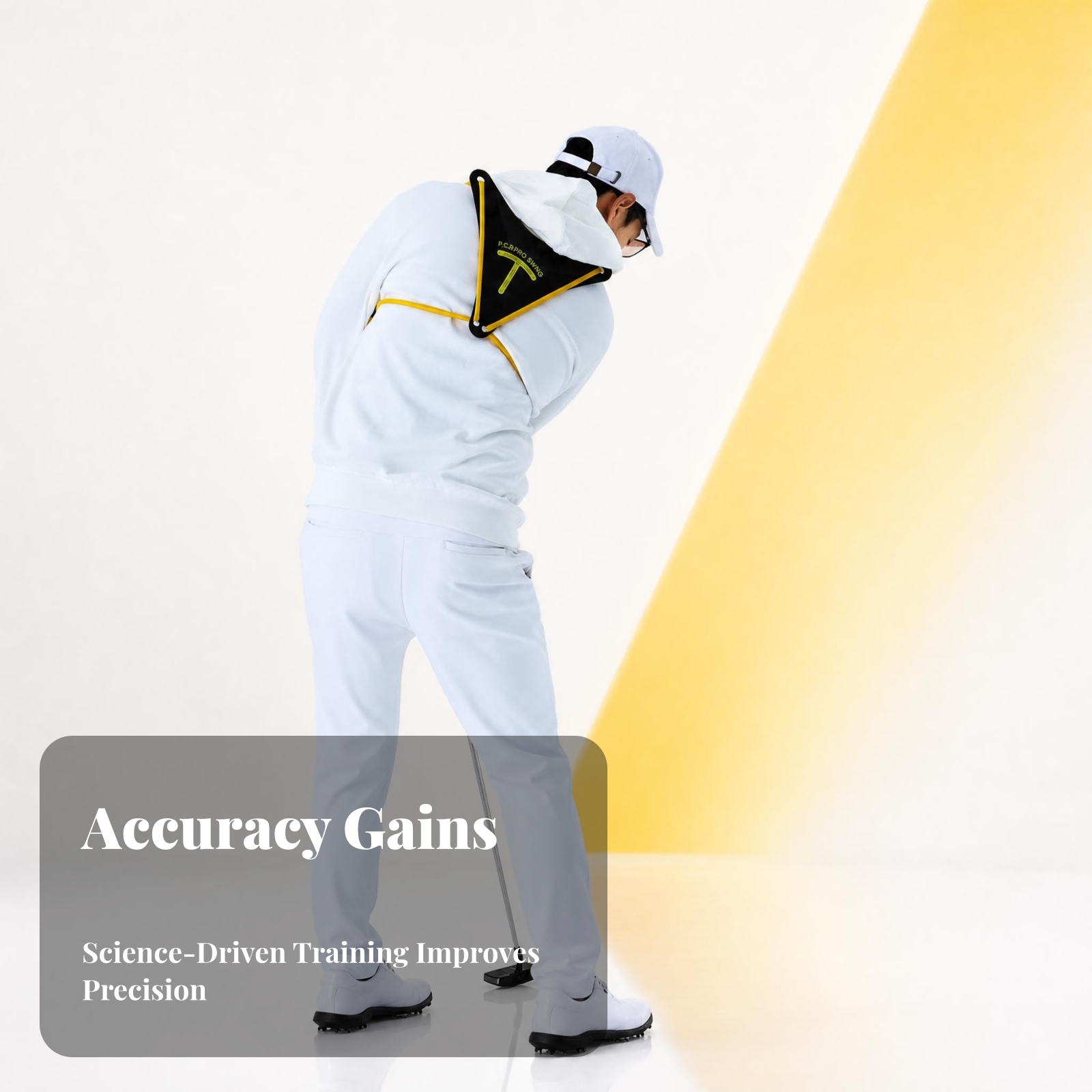 Training Aid Swing - Golf-Haltungskorrektur Sportausrüstung Haltungstrainingshilfe Golf-Schwungkorrektor Flexibles Gurtsystem